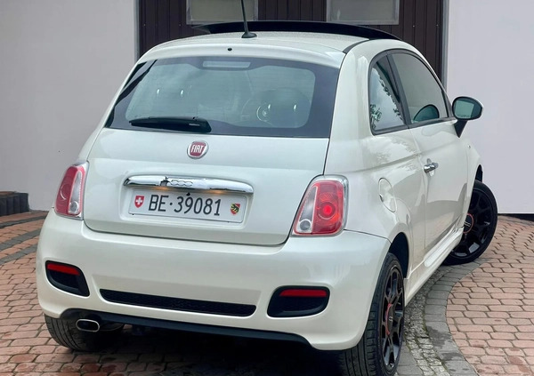 Fiat 500 cena 24900 przebieg: 133000, rok produkcji 2012 z Radom małe 92